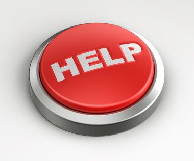 Red "Help" Button